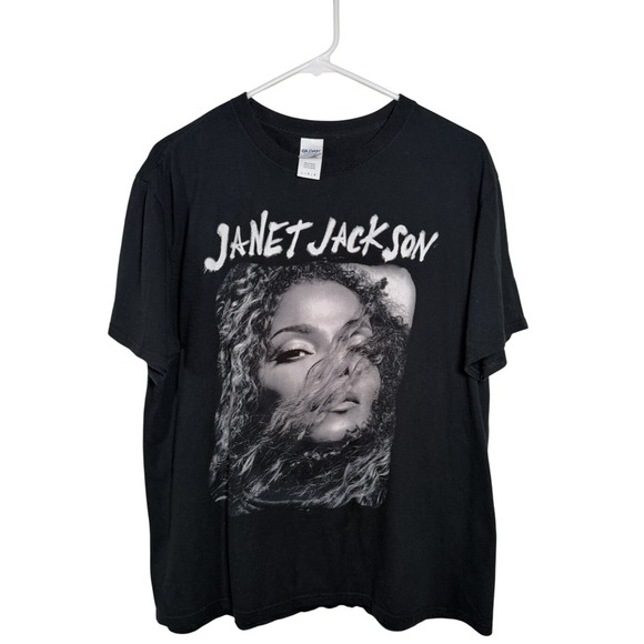 Other - Janet Jackson State Of The World Tour T Shirt 2017 Concert Tee Black Size L